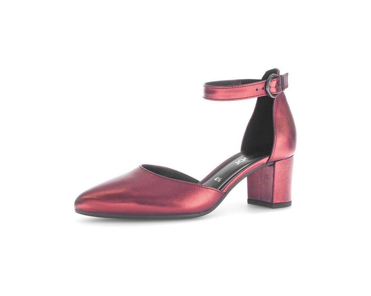 Gabor Spangenpumps Effektleder Spangenpumps (rot)