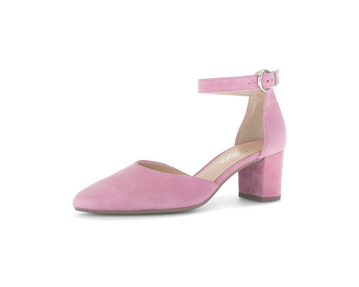 Gabor Spangenpumps Rauleder Spangenpumps (rosa)