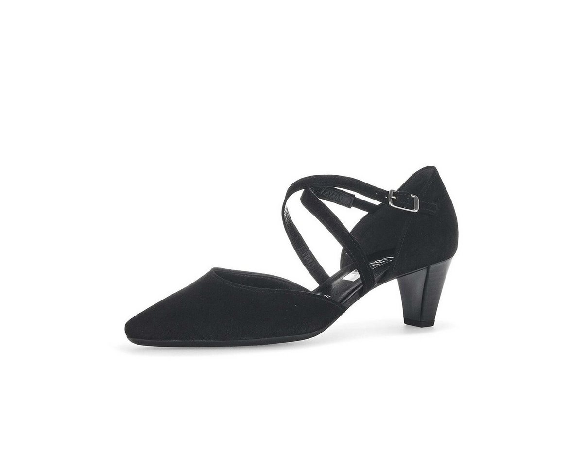 Gabor Spangenpumps Rauleder Spangenpumps (schwarz)