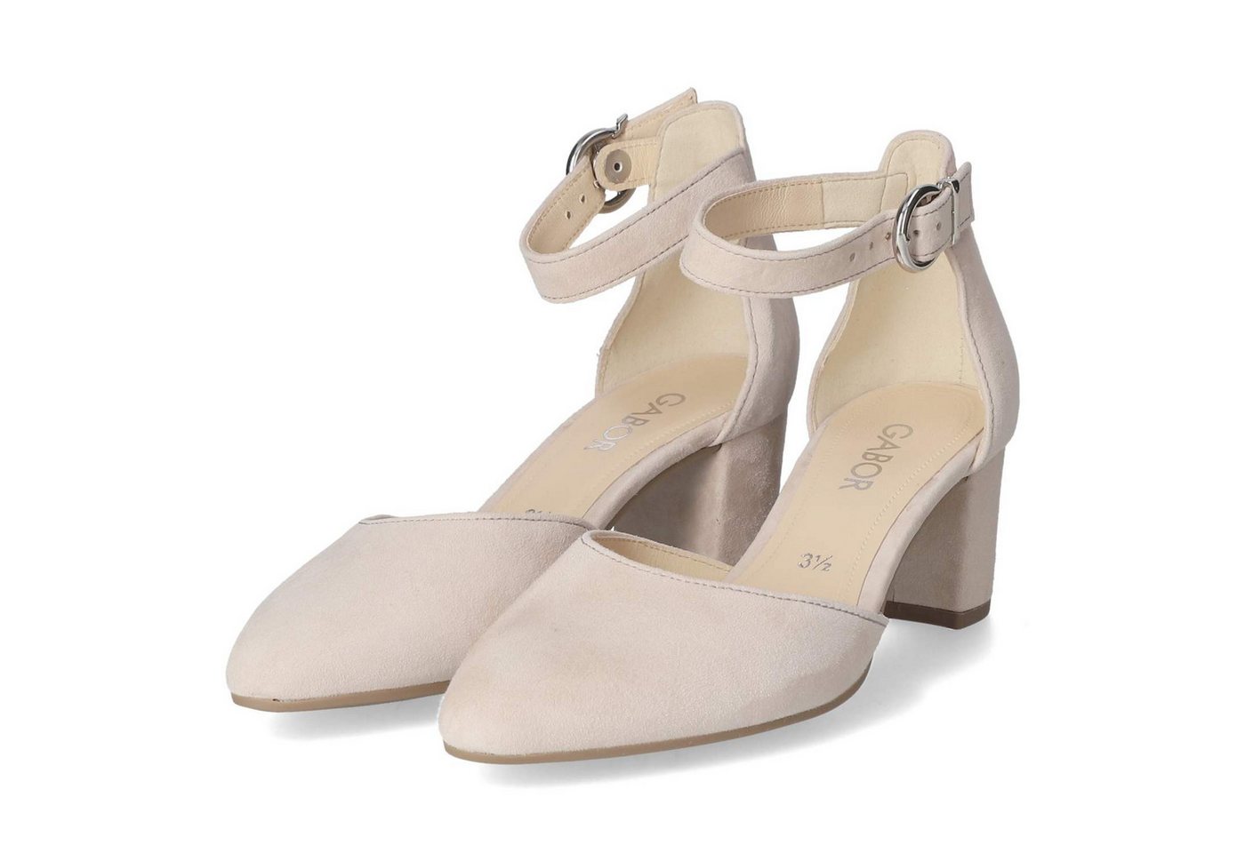 Gabor 81.340.10 Damen Rauleder rosa Keilpumps