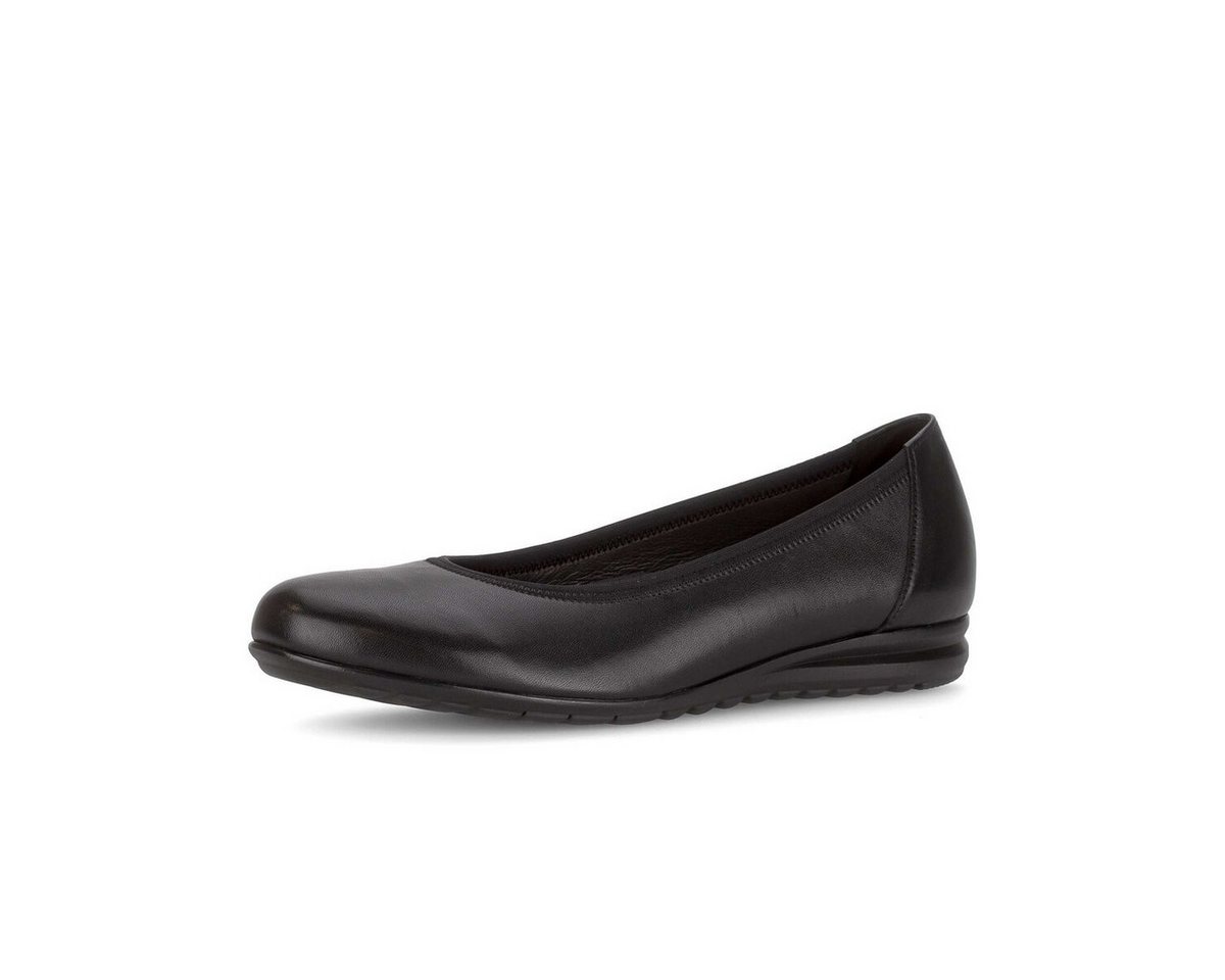 Gabor Sportliche Ballerina Glattleder Ballerina (schwarz)