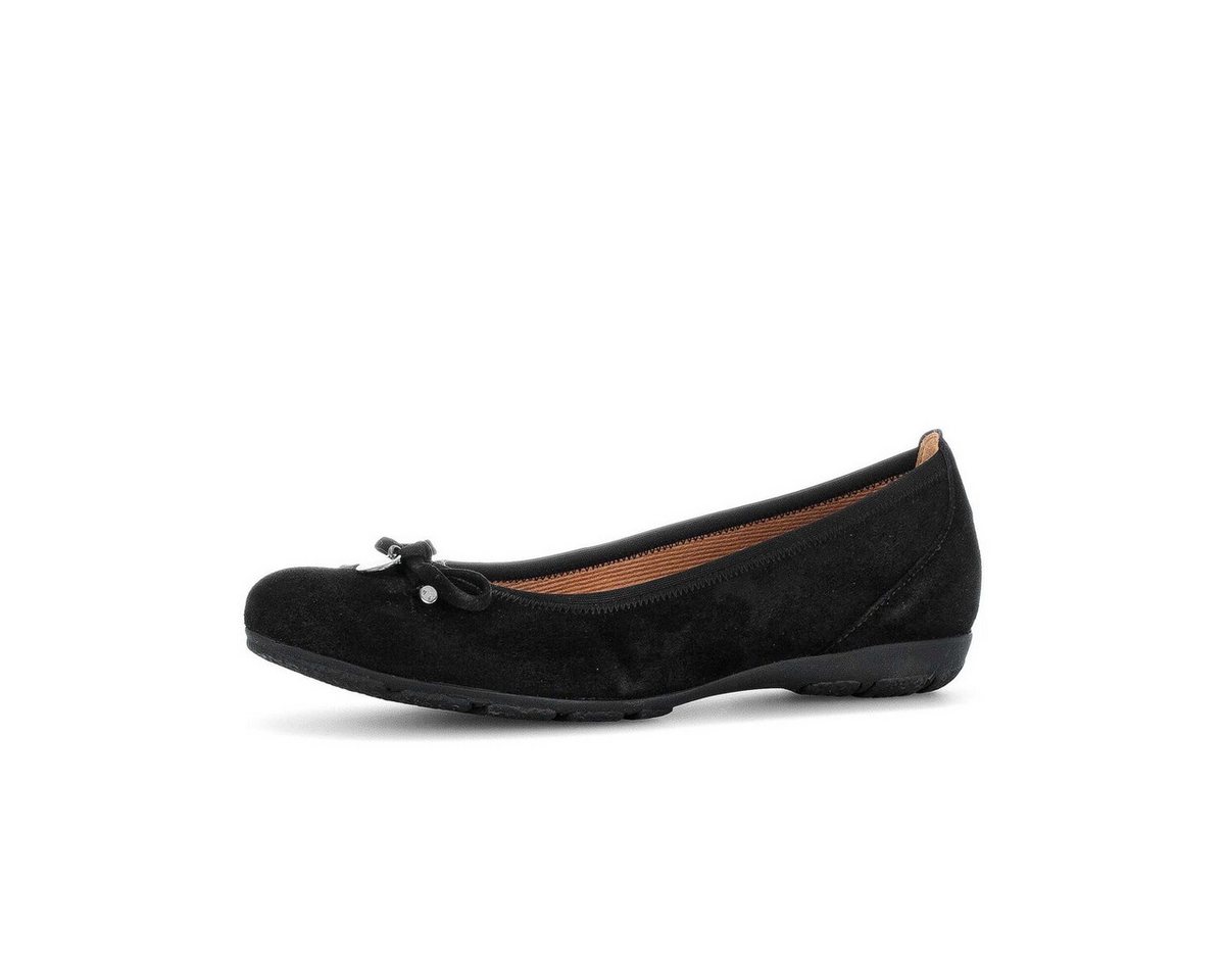 Gabor Sportliche Ballerina Rauleder Ballerina (schwarz)
