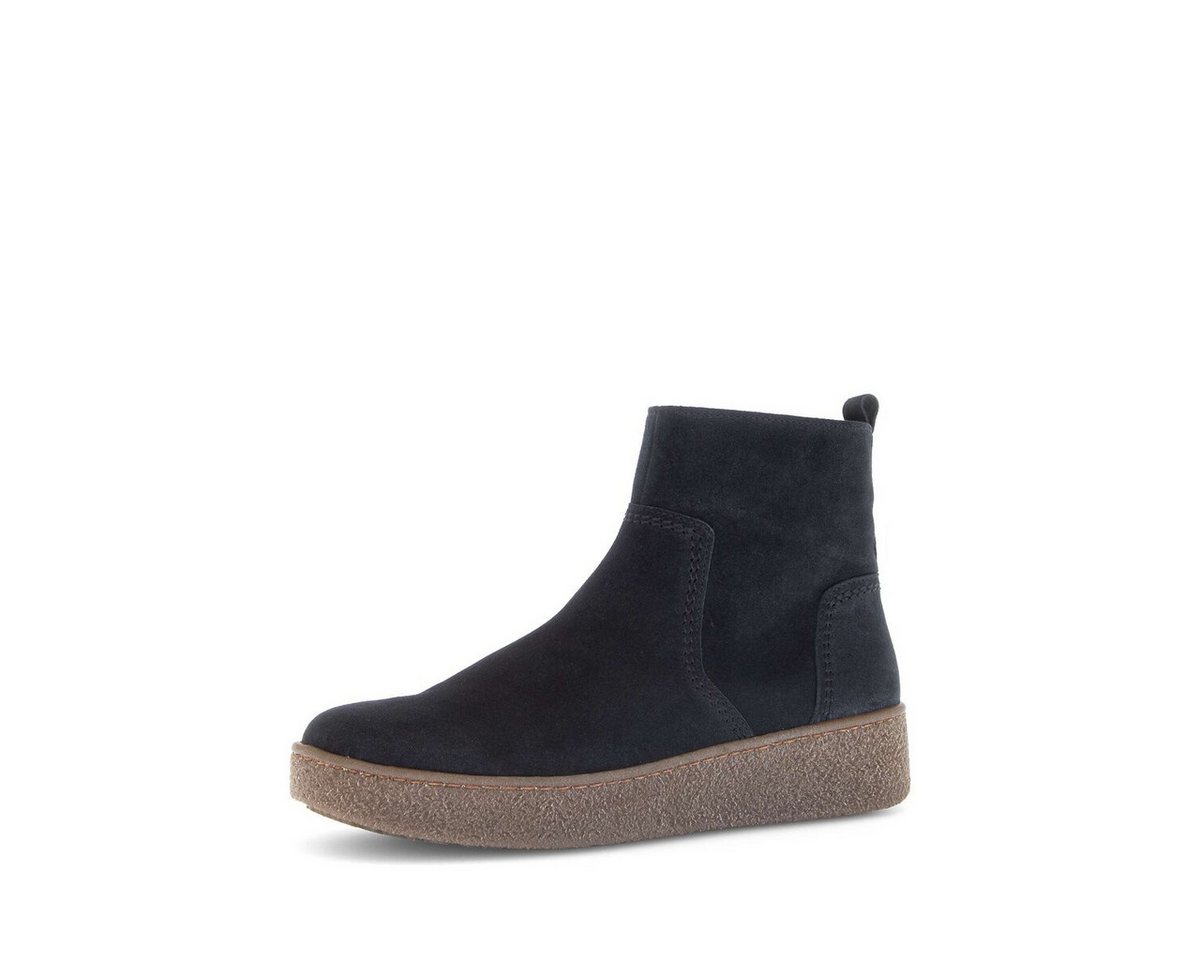 Gabor Sportliche Stiefelette Rauleder Stiefelette (blau)