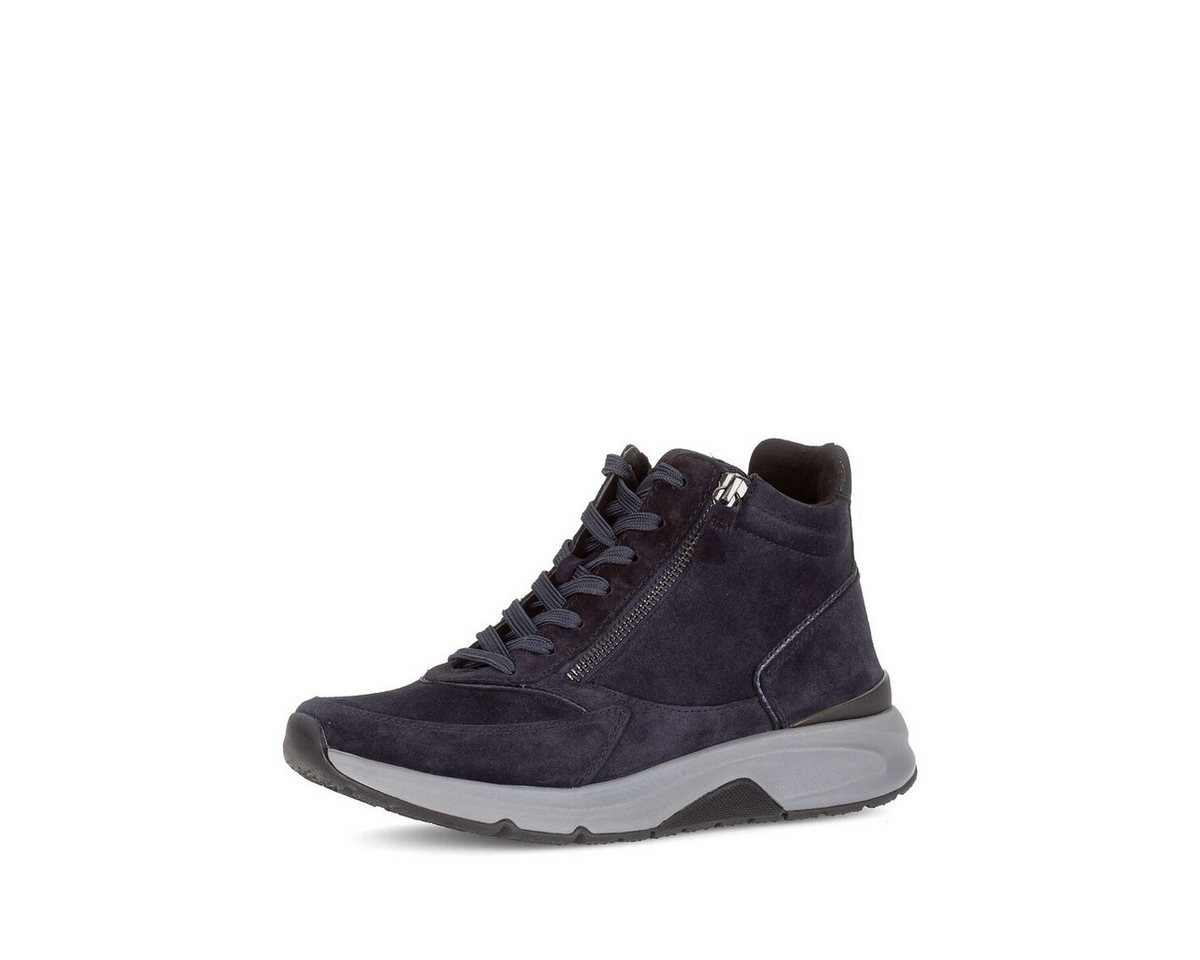 Gabor Sportliche Stiefelette Rauleder Stiefelette (blau)