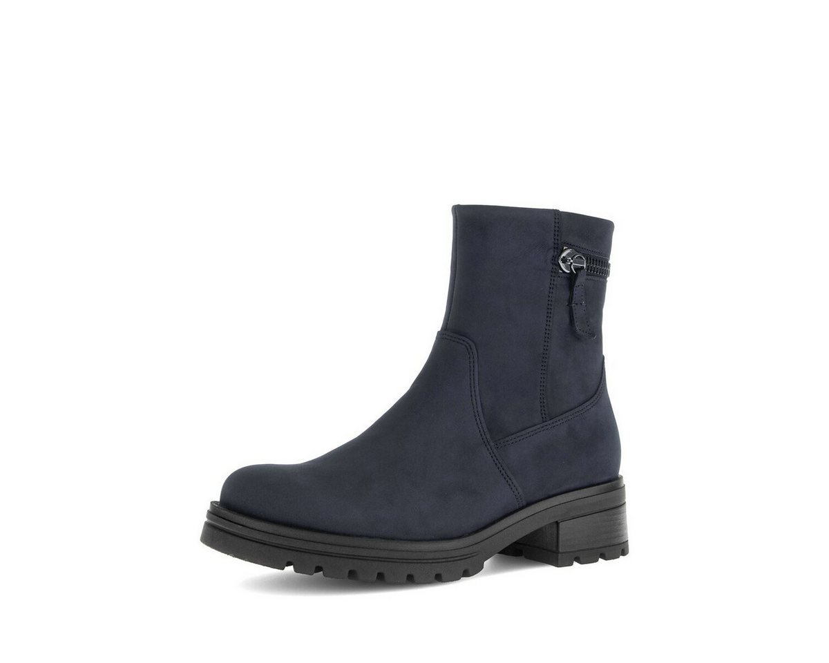 Gabor Sportliche Stiefelette Rauleder Stiefelette (blau)