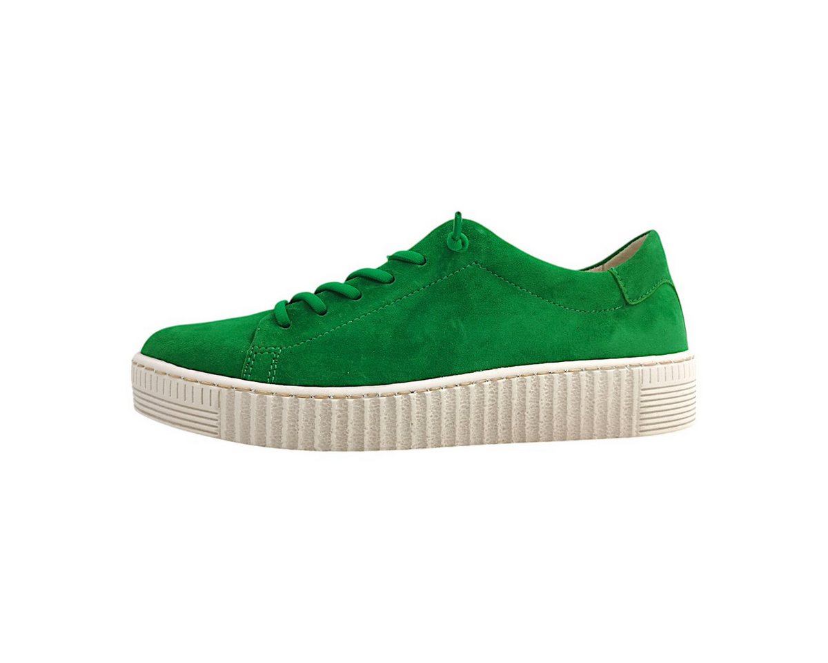 Gabor sportlicher Schnürer Schnürschuh (grün)