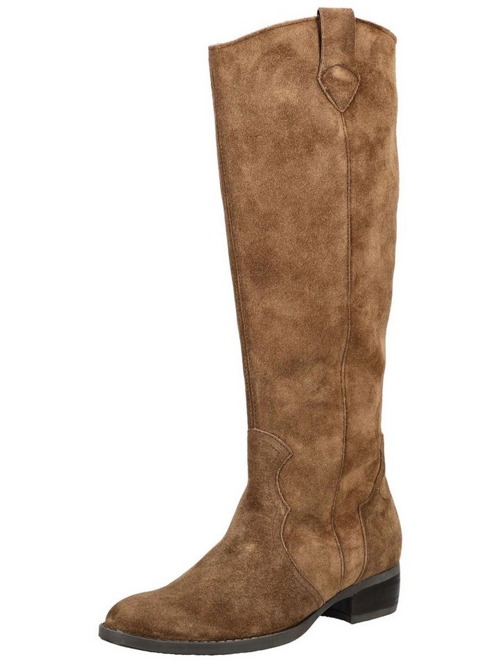 Gabor Stiefel Veloursleder Bikerboots