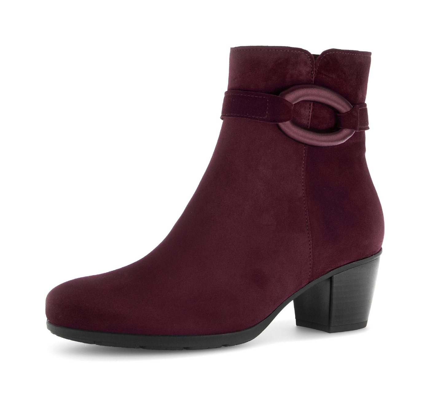 Gabor Stiefelette, Blockabsatz, Businessschuh in schmaler Form