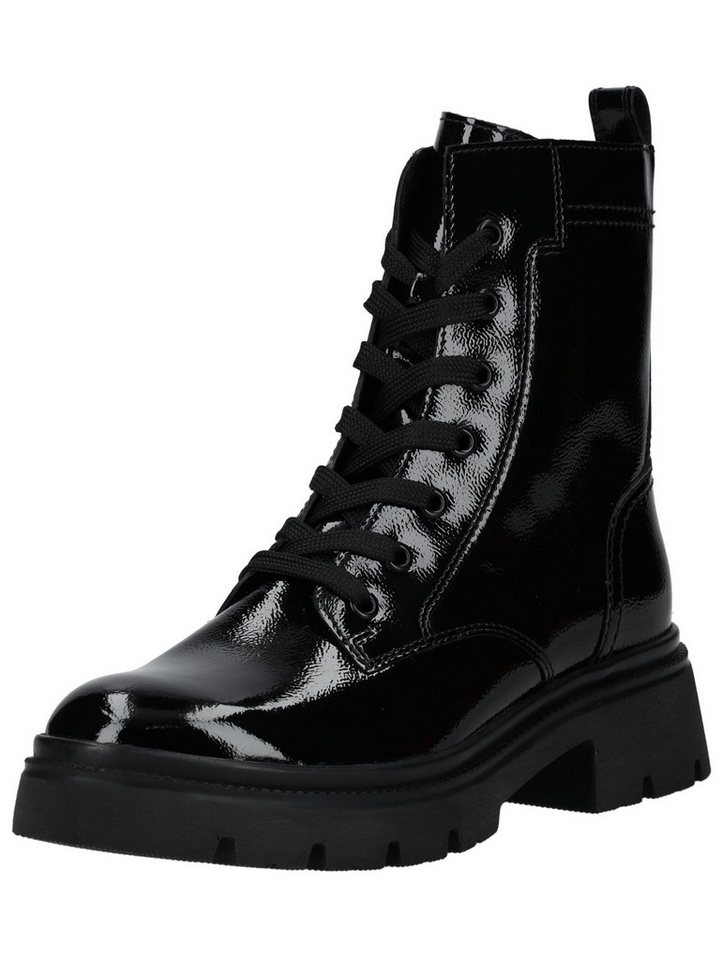 Gabor Stiefelette Leder Schnürstiefelette (schwarz)