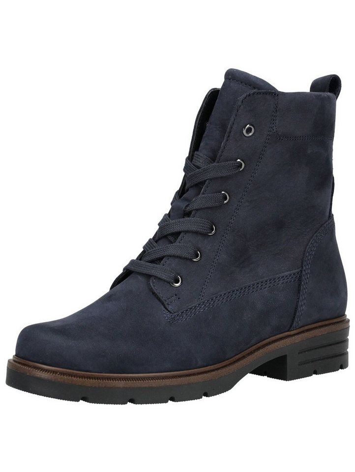 Gabor Stiefelette Nubukleder Schnürstiefelette