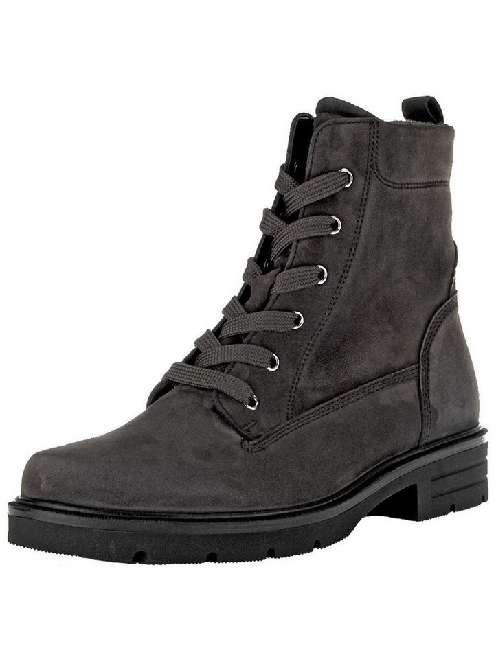 Gabor Stiefelette Nubukleder Schnürstiefelette