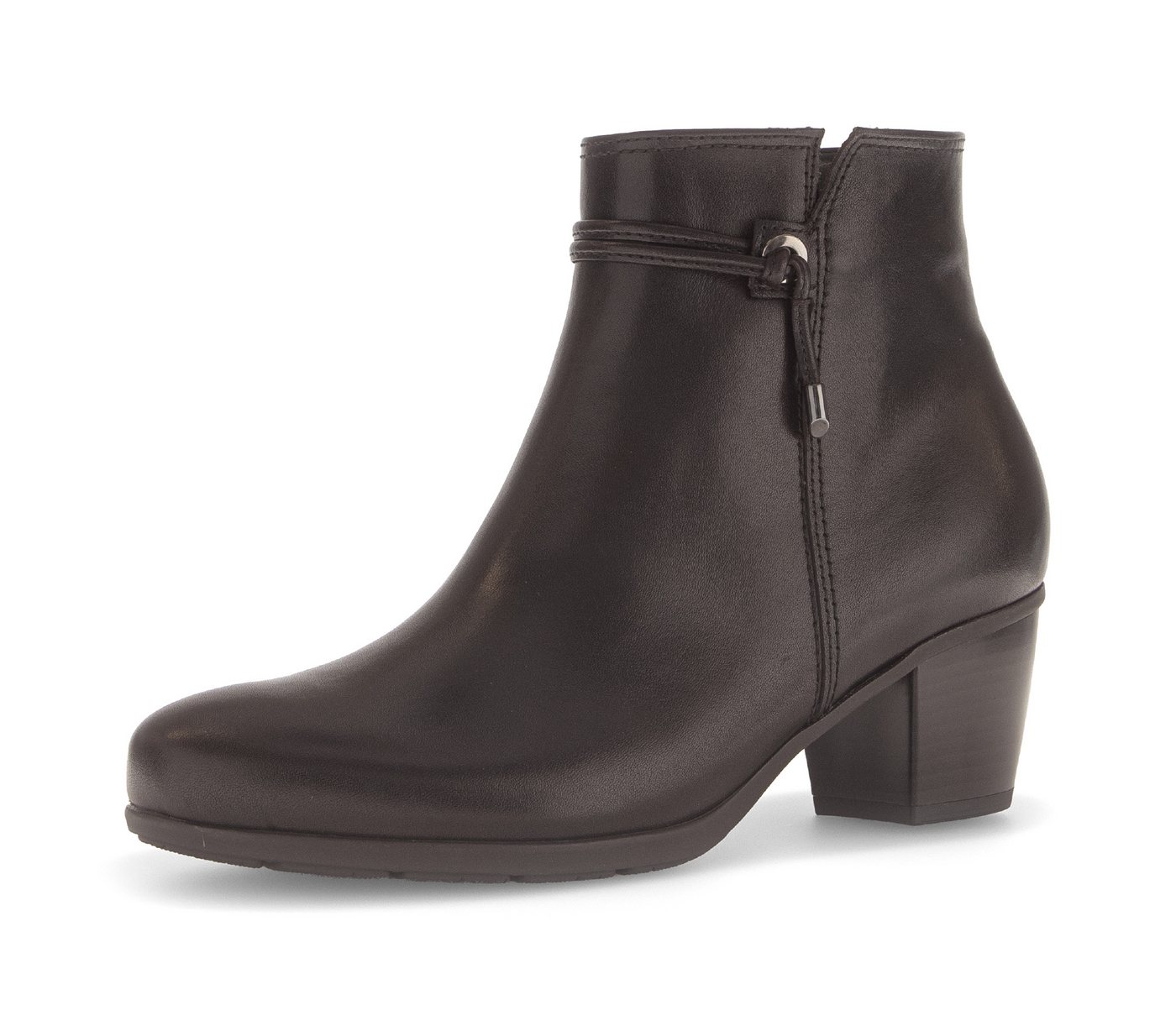 Gabor Stiefelette, Trichterabsatz, Ankleboots mit Hovercraft Luftkammer-Laufsohle