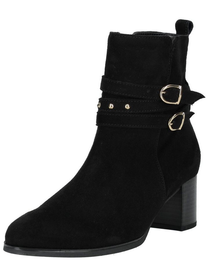 Gabor Stiefelette Veloursleder Stiefelette (schwarz)