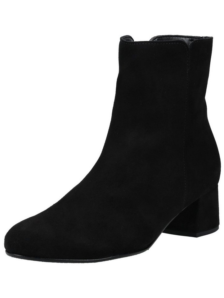 Gabor Stiefelette Veloursleder Stiefelette (schwarz)
