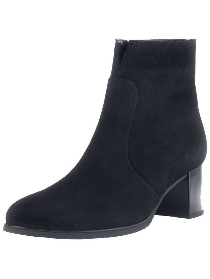 Gabor Stiefelette Veloursleder Stiefelette (schwarz)