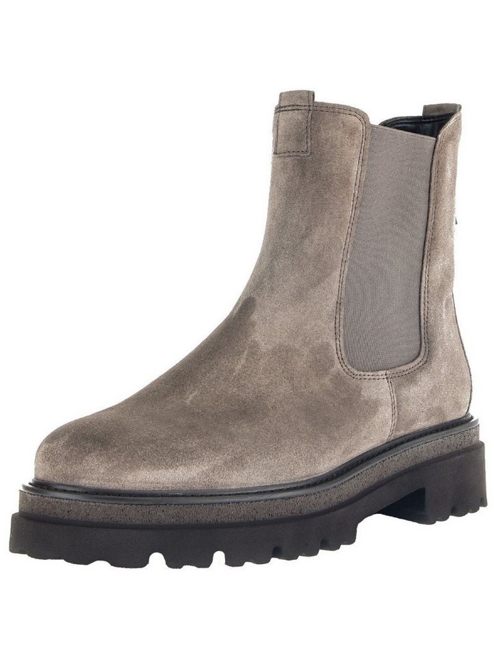 Gabor Stiefelette Veloursleder/Textil Stiefelette (braun/grau)