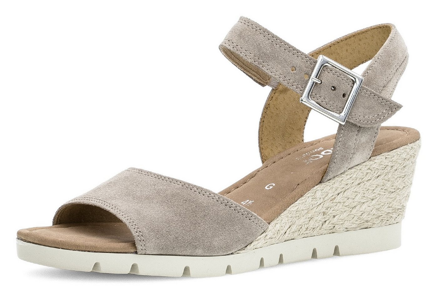Gabor TUNIS Keilsandalette, Sommerschuh, Riemchensandale in Schuhweite G (weit)