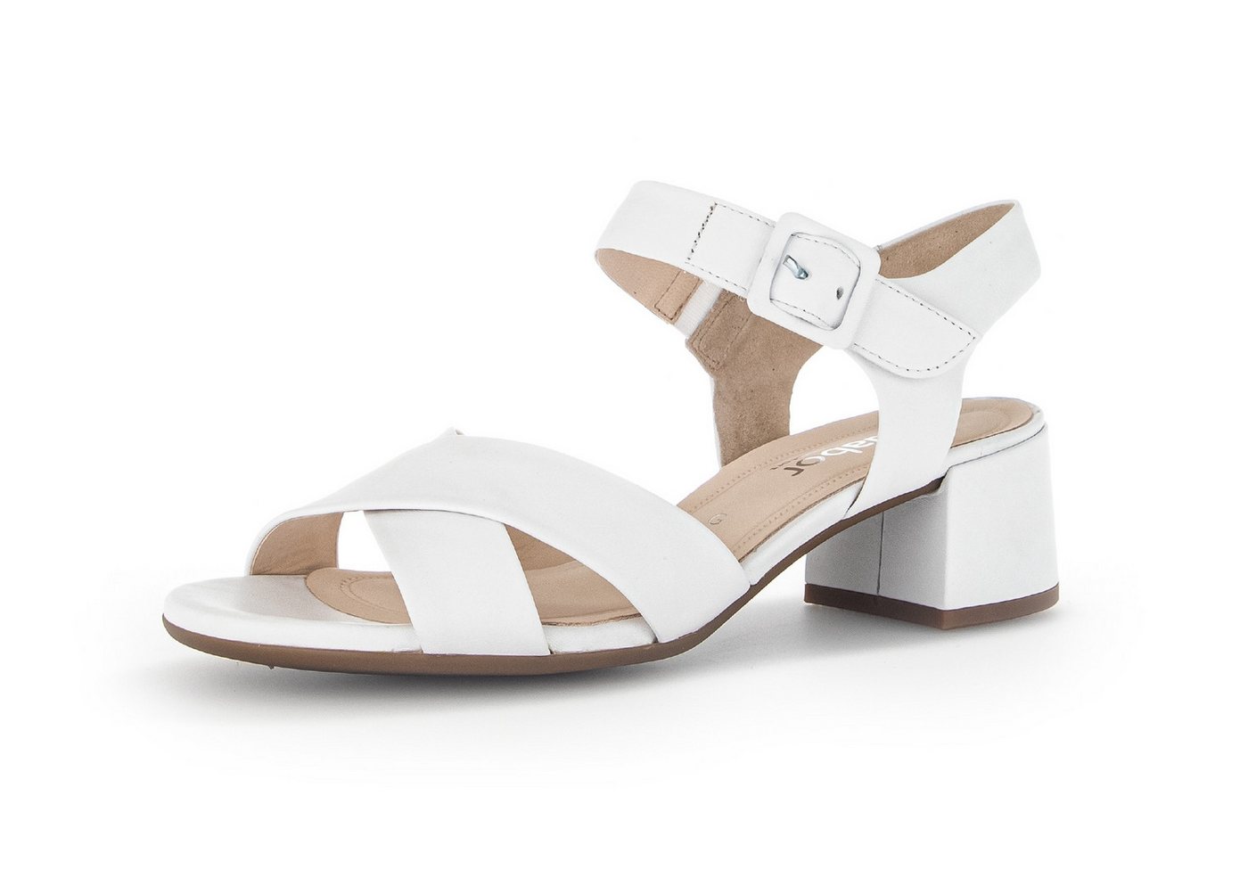 Gabor TUNIS Sandalette, Sommerschuh, Sandale, Blockabsatz, in Weite G (weit)
