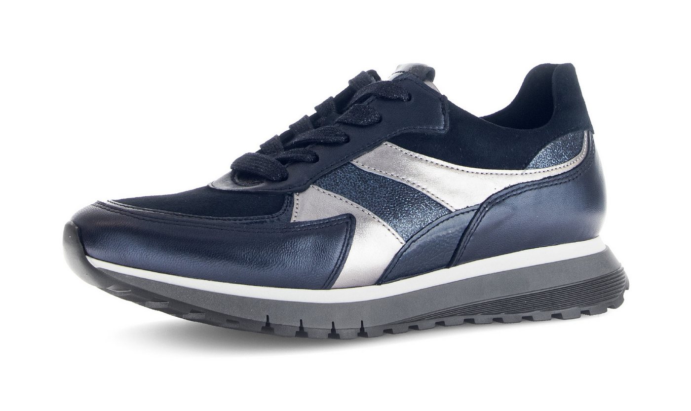 Gabor TURIN Keilsneaker, Plateau, Schnürschuh, Komfortschuh in H-Weite (sehr weit)