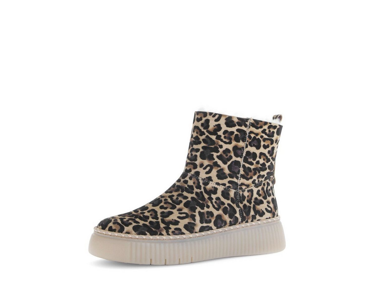 Gabor Winterstiefelette Leder Reptiloptik Winterstiefelette