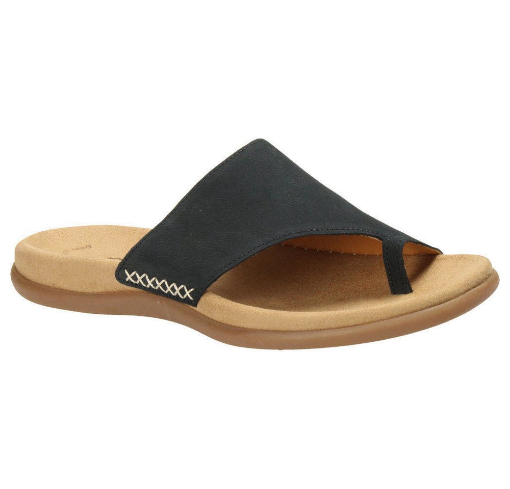 Gabor Zehentrenner Pantolette (blau)