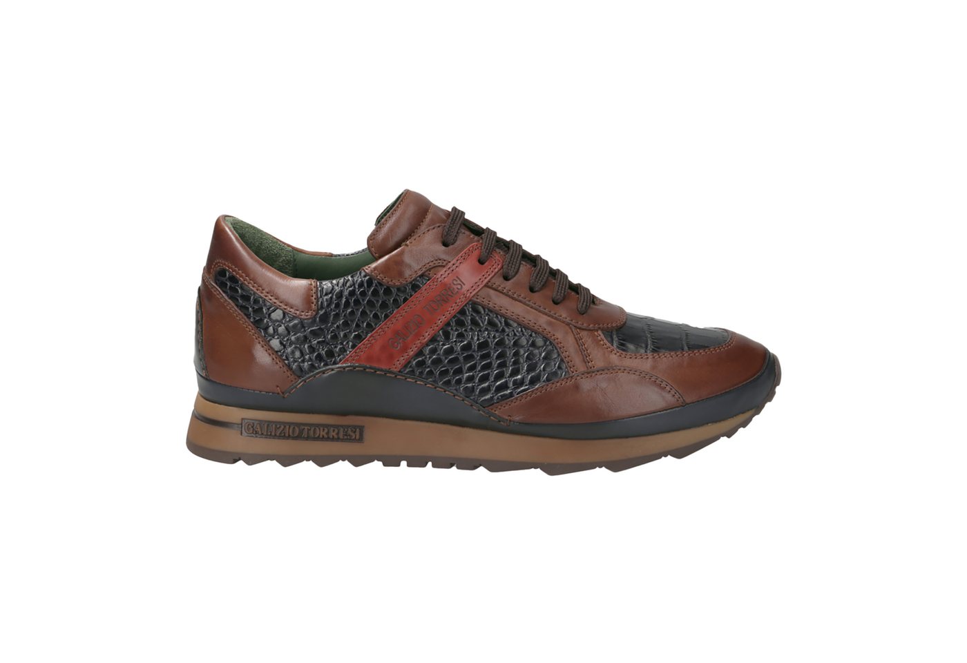 Galizio Torresi 415128B V19733, Sneaker, Braun kombiniert, Herren Sneaker