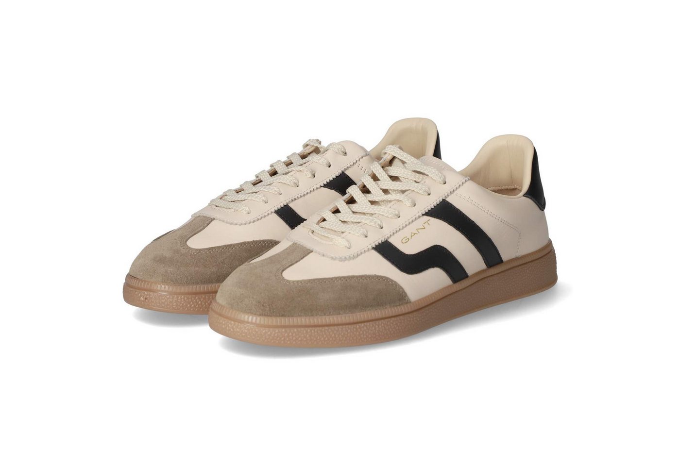 Gant 31631012/G510 Herren Leder beige Schnürschuh