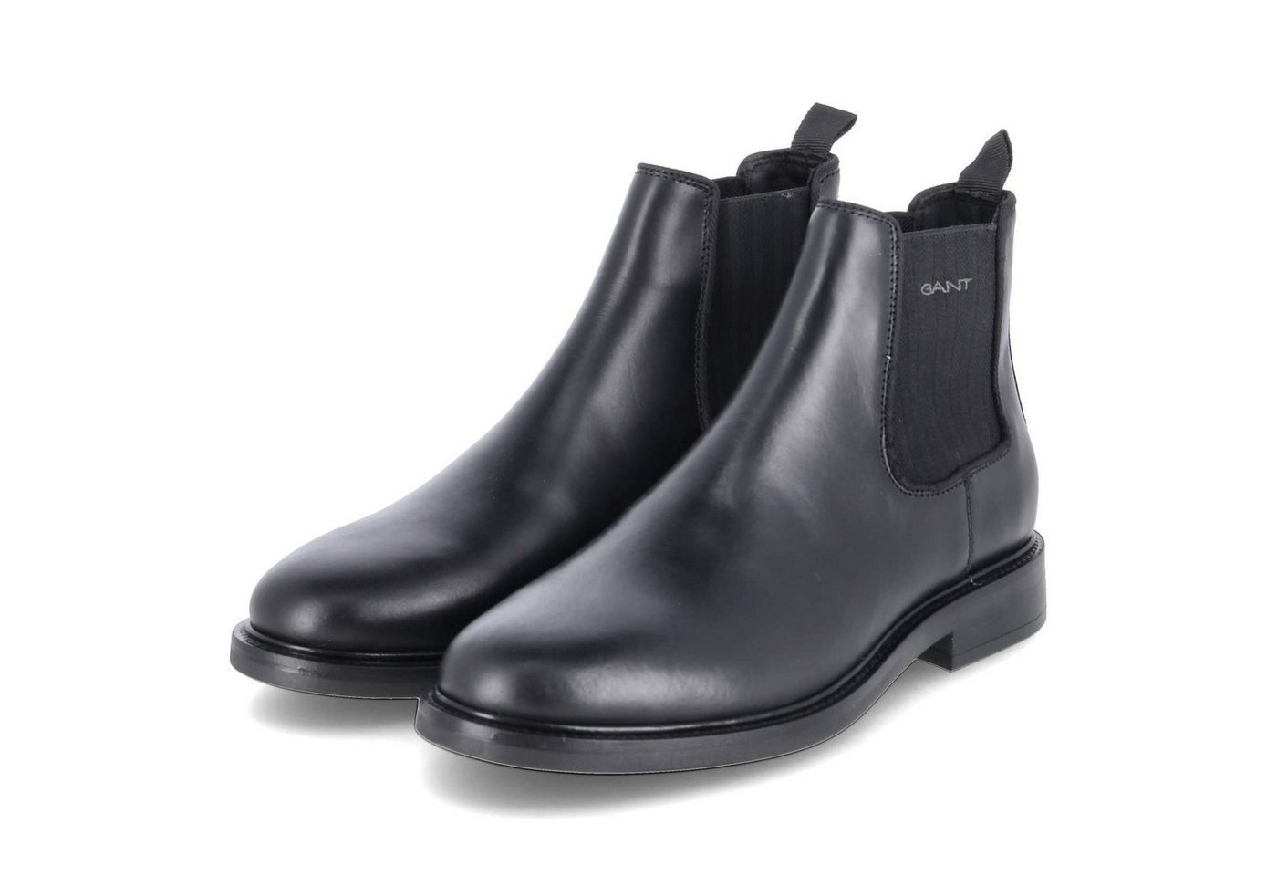 Gant 31651089/G00 Herren Glattleder schwarz Stiefel