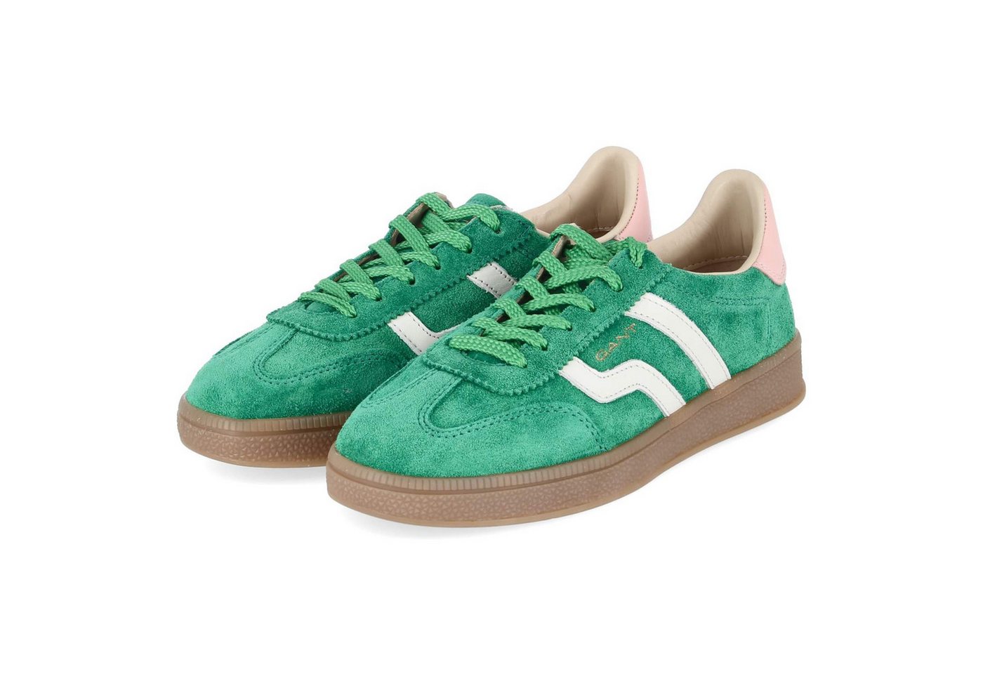 Gant 32533197/G746 Damen Rauleder green Schnürschuh