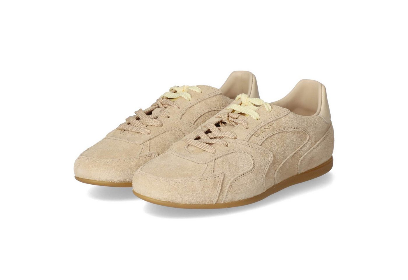 Gant 32533275/G148 Damen Rauleder beige Schnürschuh