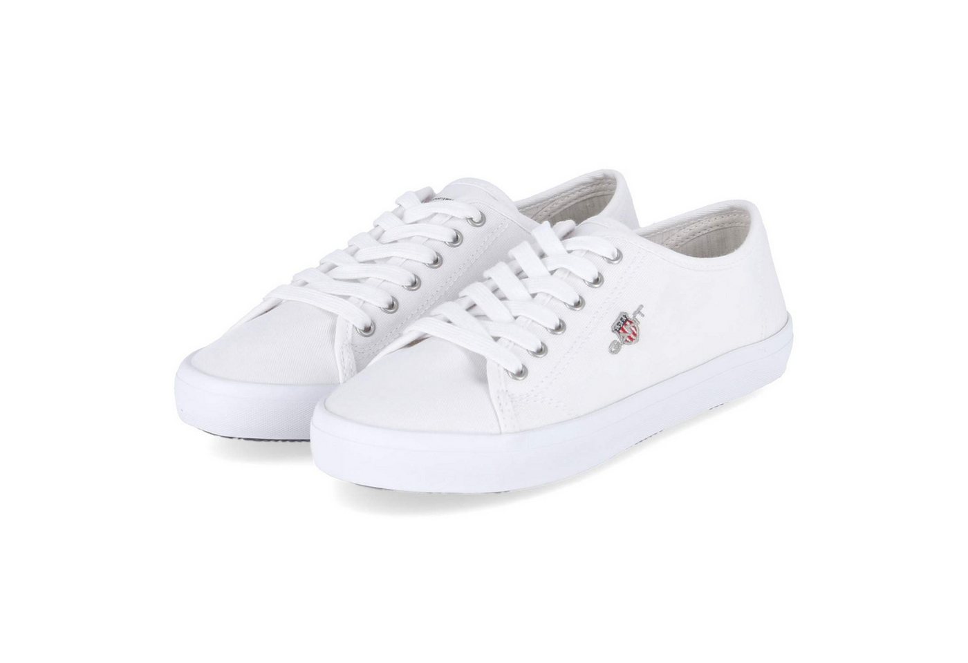 Gant 32538309/G29 Damen Textil weiss Schnürschuh