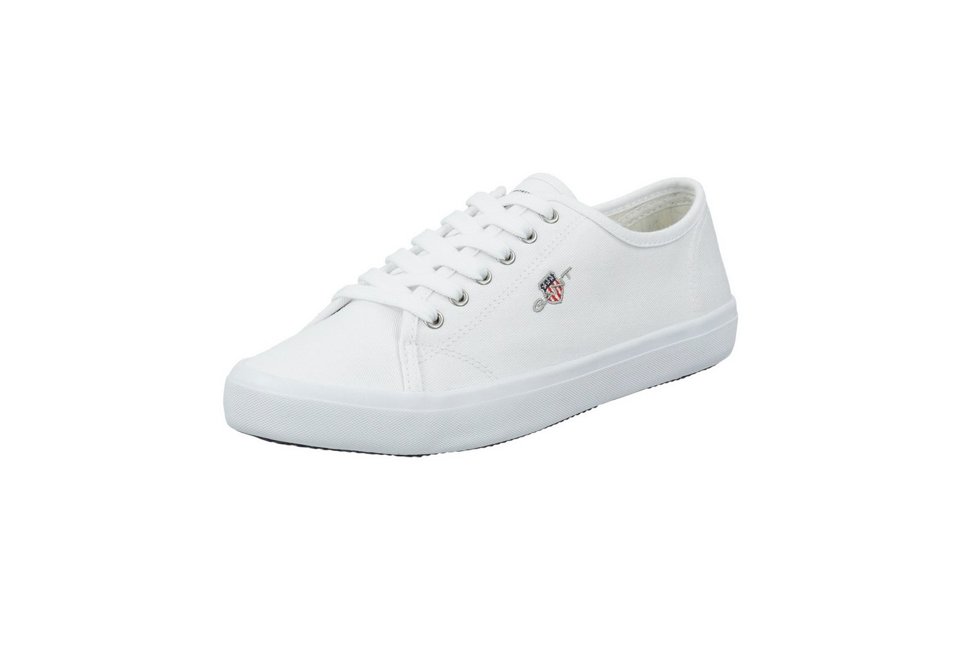 Gant PILLOX Sneaker Sommerschuh, Schnürschuh, Canvas Sneaker mit Logostickerei