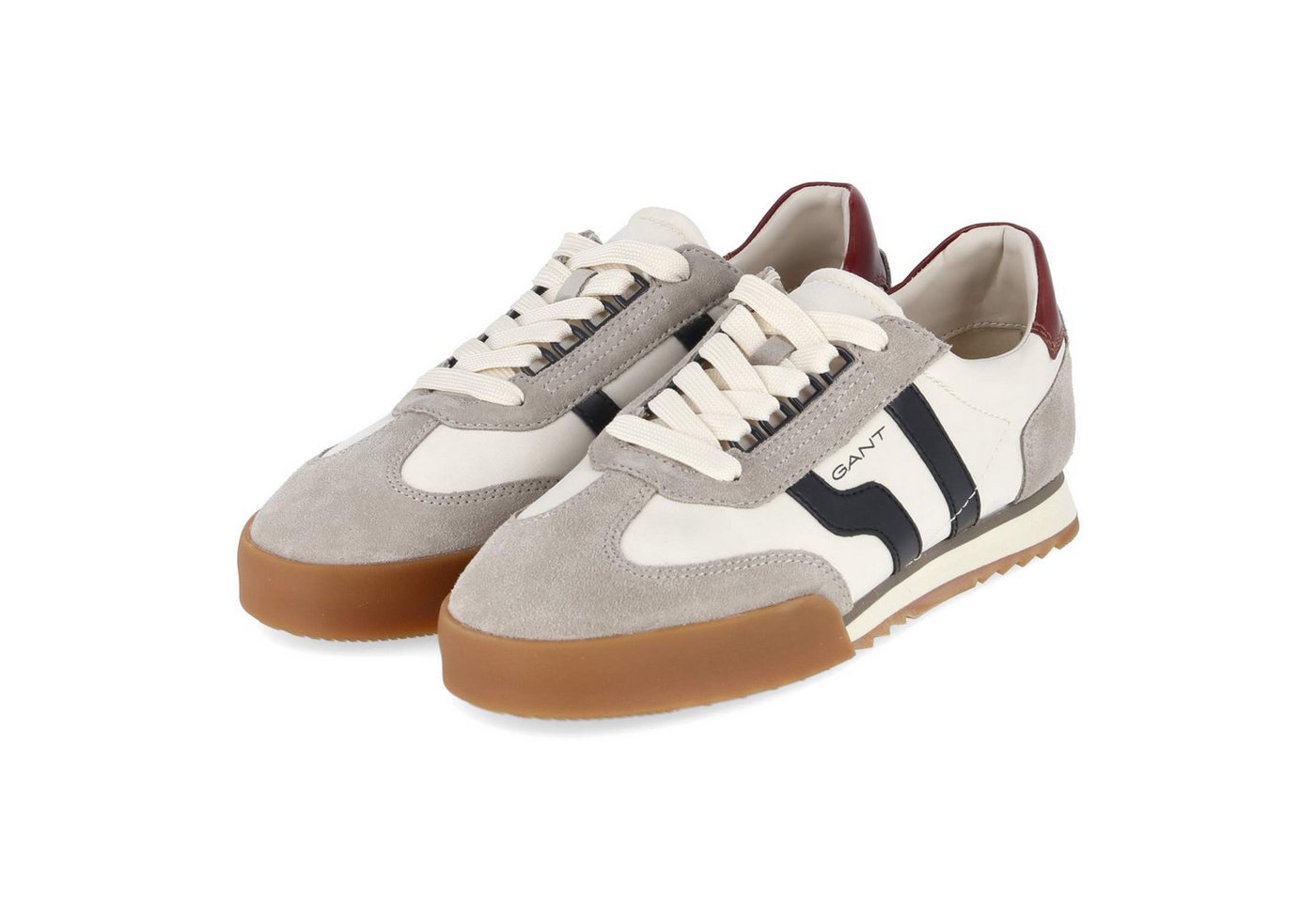 Gant 32633171/G183 Herren Leder & Textil taupe Schnürschuh