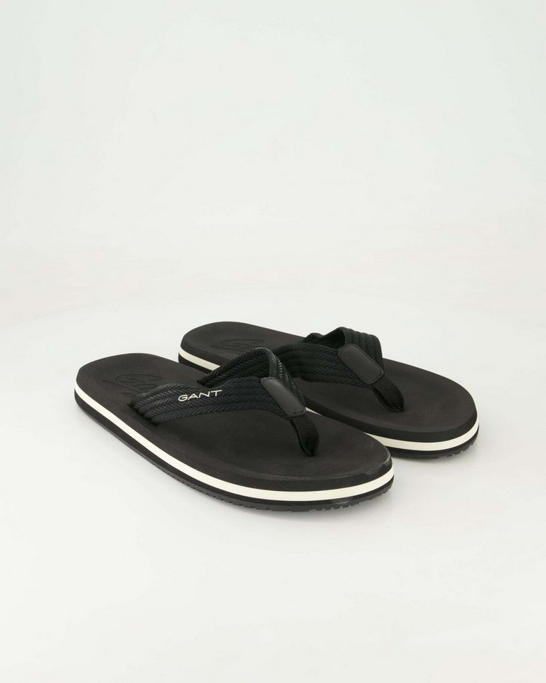 Gant Brodale Sport Sandal Zehentrenner Obermaterial: Textil (schwarz)