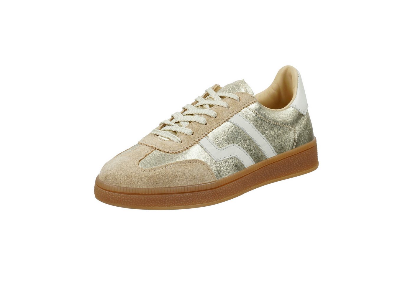 Gant Cuzima Sneaker Retro Sneaker, Schnürschuh im Metallic Look