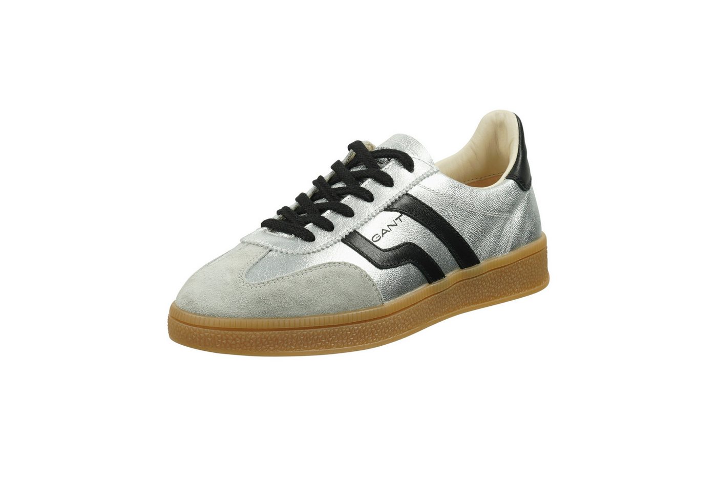 Gant Cuzima Sneaker Retro Sneaker, Schnürschuh im Metallic Look