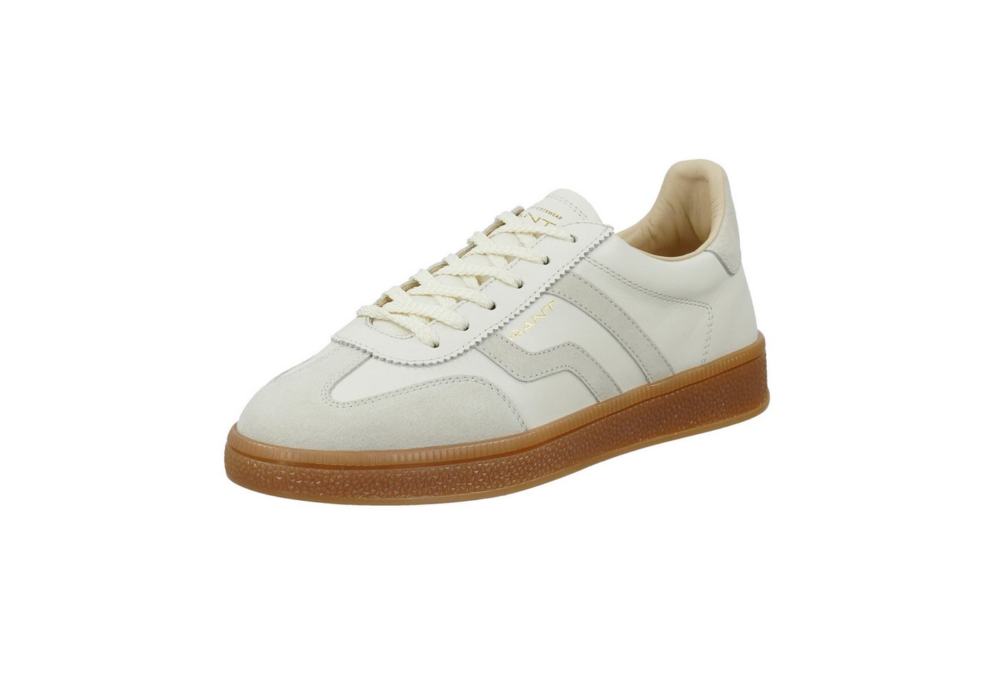 Gant Cuzima Sneaker Schnürschuh, Retro Sneaker mit Lederinnenausstattung