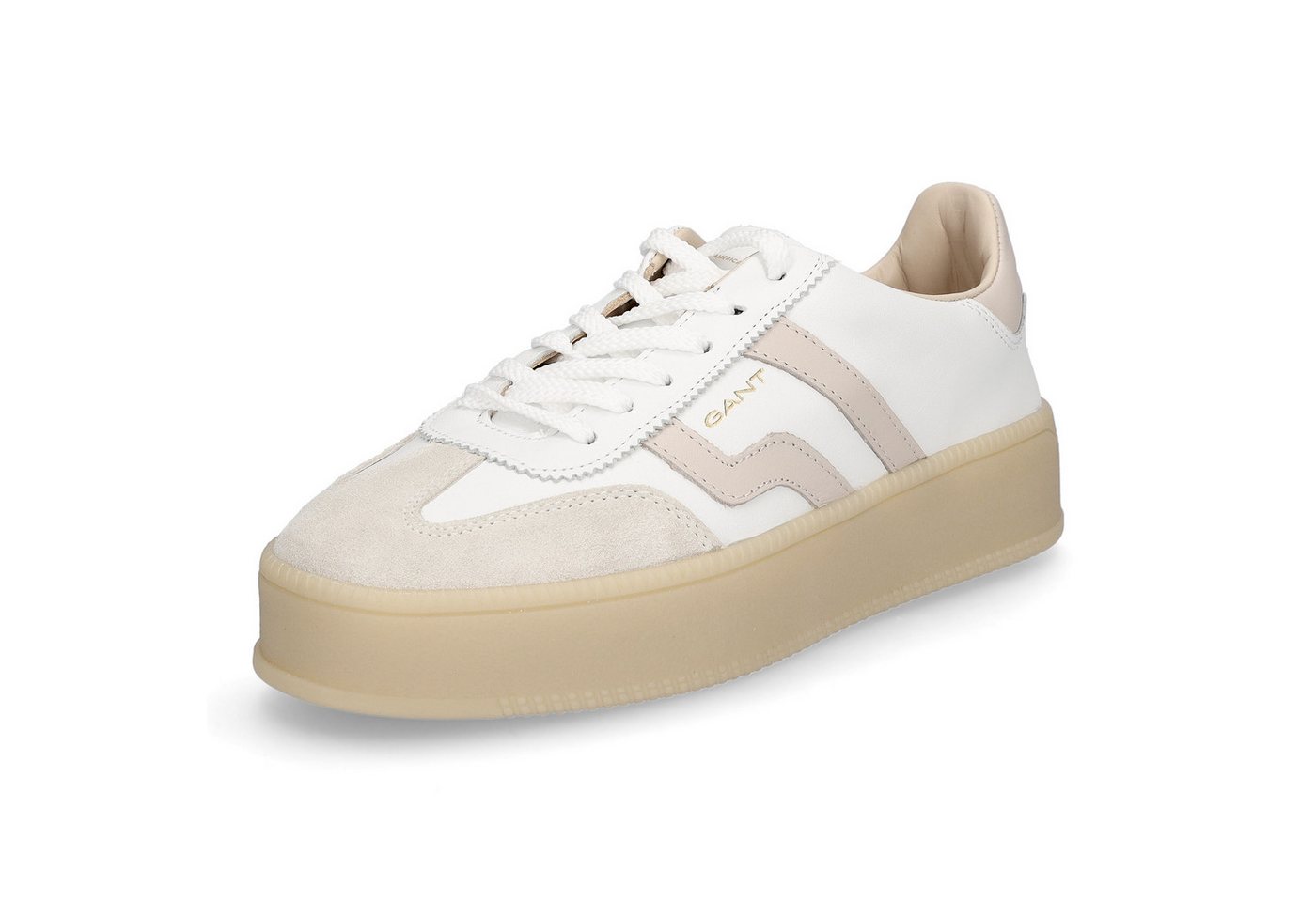 Gant Damen Sneaker Cuzmani weiß beige Sneaker