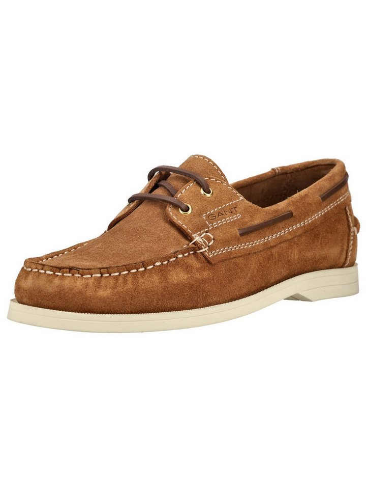 Gant Halbschuhe Veloursleder Bootsschuh (braun)
