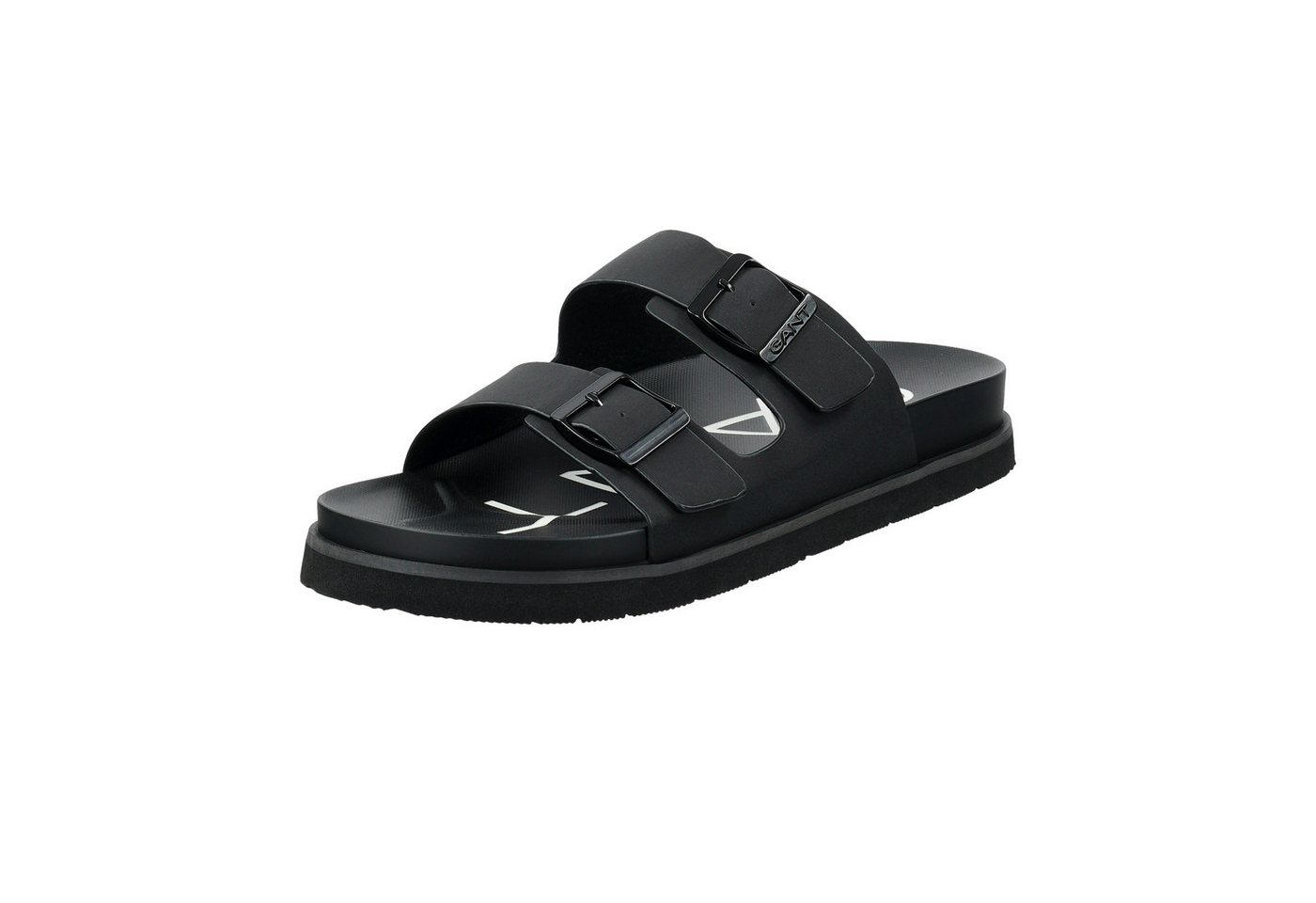 Gant Palbuddy Pantolette Flats, Sommerschuh, Hausschuh, Strandschuh mit Schnallenverschluss