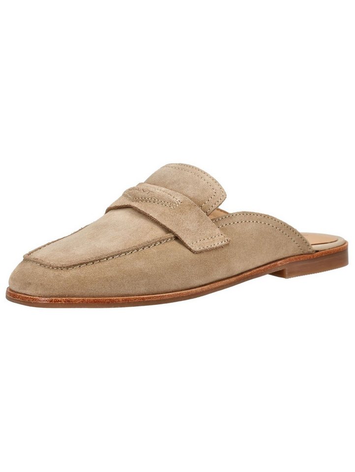 Gant Pantoletten Veloursleder Pantolette (beige)