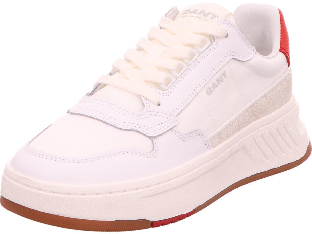 Gant Sneaker Halbschuh Schnürschuh Damen Weiß Sneaker