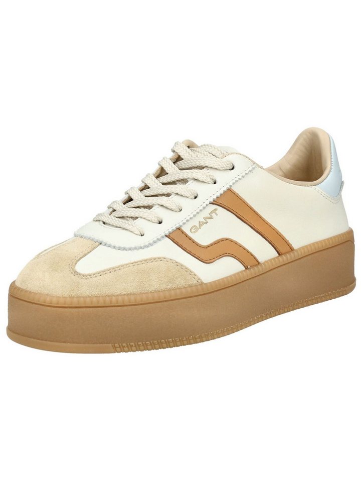Gant Sneaker Leder Plateausneaker (blau/weiß)