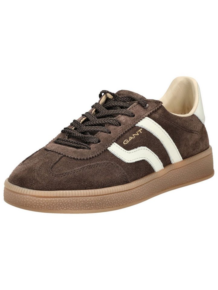 Gant Sneaker Veloursleder Sneaker (braun/weiß)