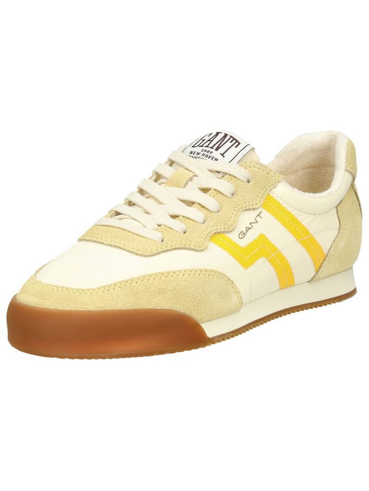 Gant Sneaker Veloursleder/Textil Sneaker (gelb/weiß)