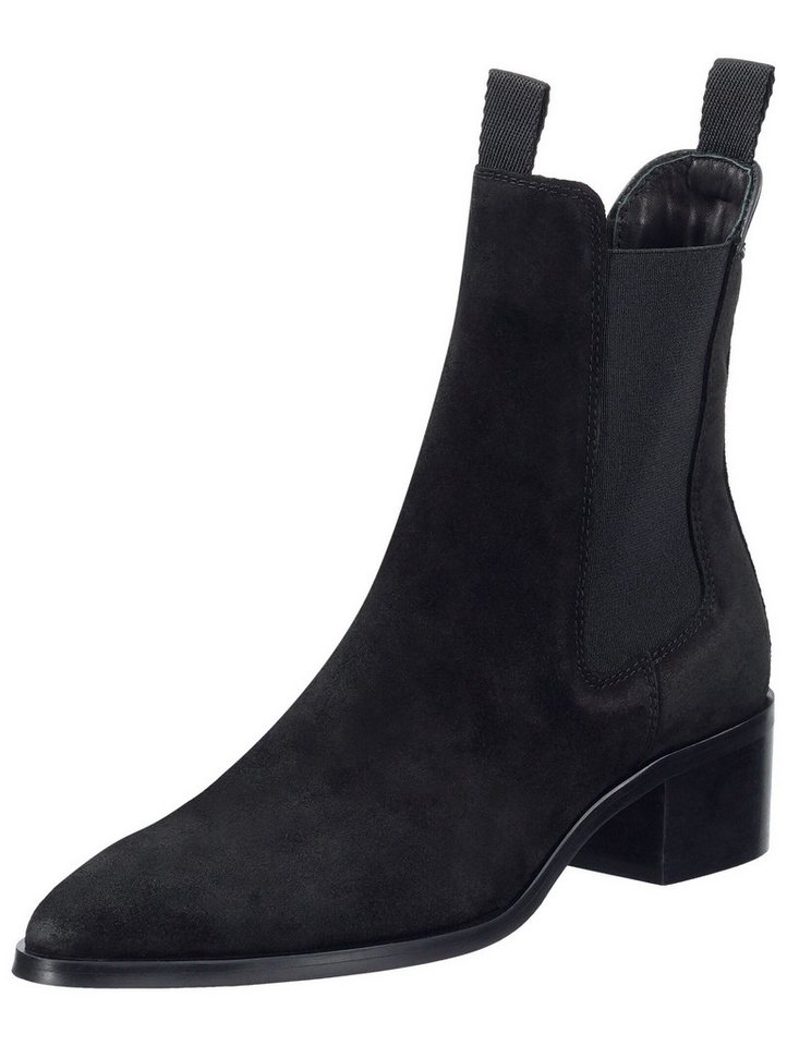Gant Stiefelette Veloursleder/Textil Stiefelette (schwarz)