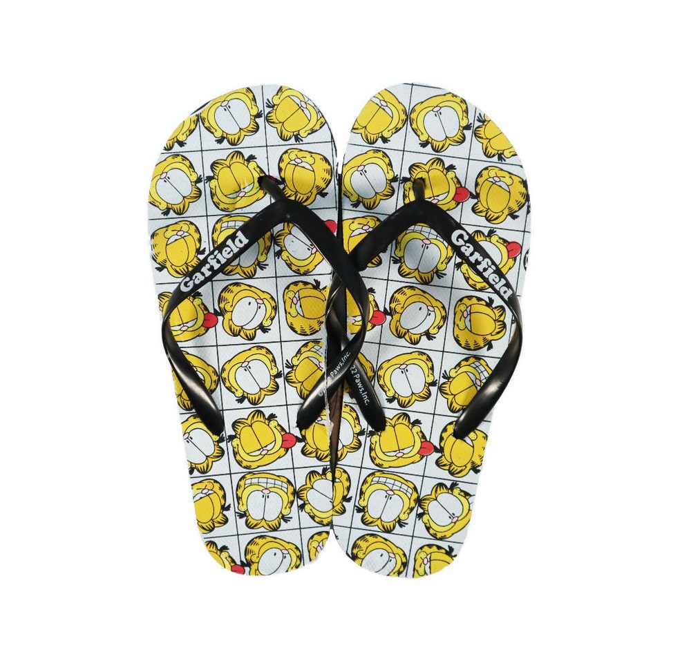Garfield Kater Jungen Flip Flops Sandalen Latschen Gr. 34-39 Zehentrenner