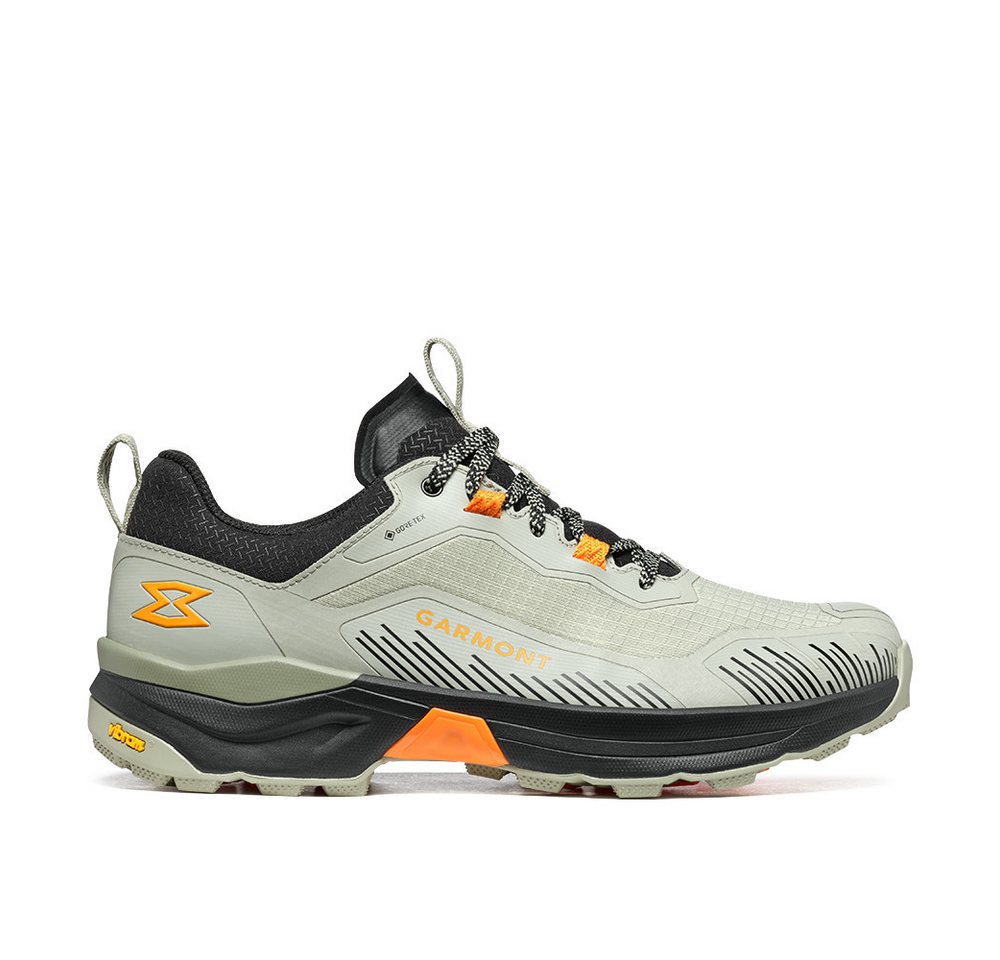 Garmont 9.81 Engage GTX (Speed-Hiking, wasserdicht) stonegrau/orange Herren Wanderschuh
