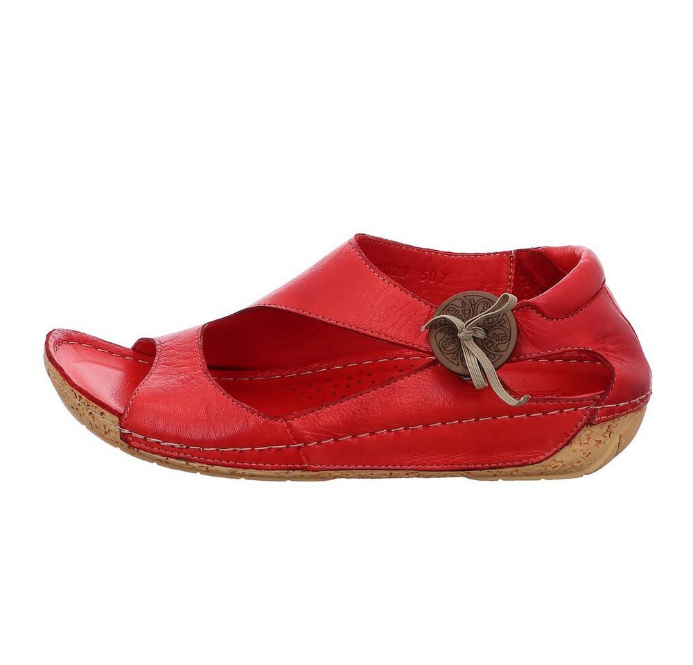 Gemini - Anilina Sandale - Rot Sandalette