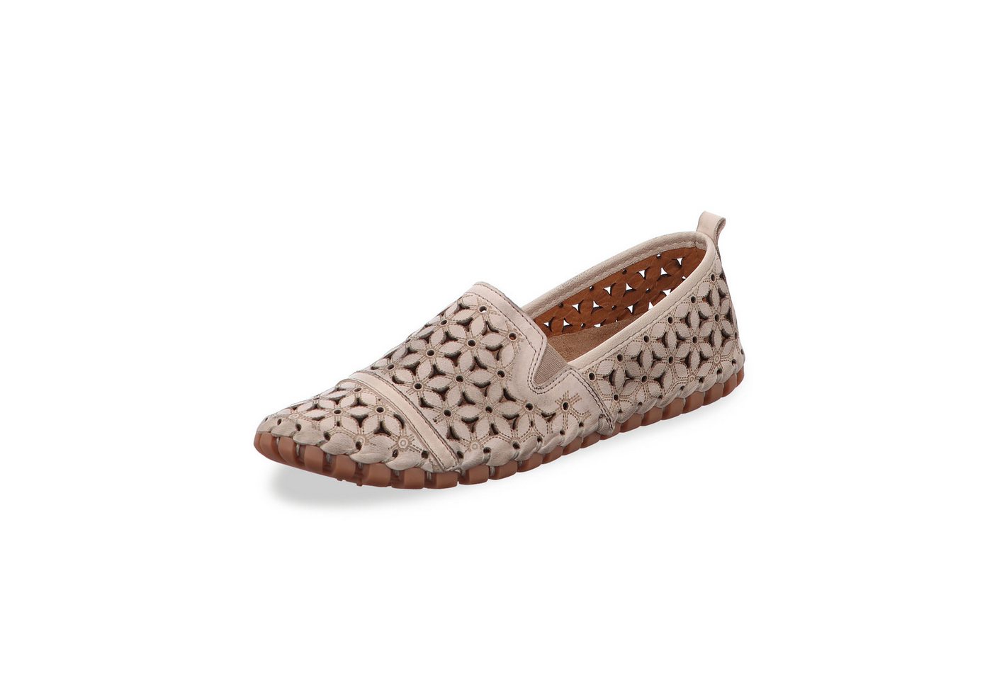 Gemini Damen Ballerina (beige)
